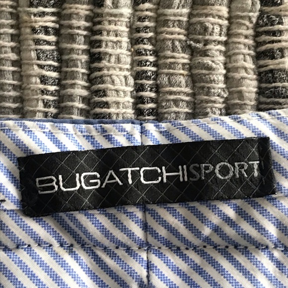 BUGATCHI sports Navy color size large - Picture 3 of 8